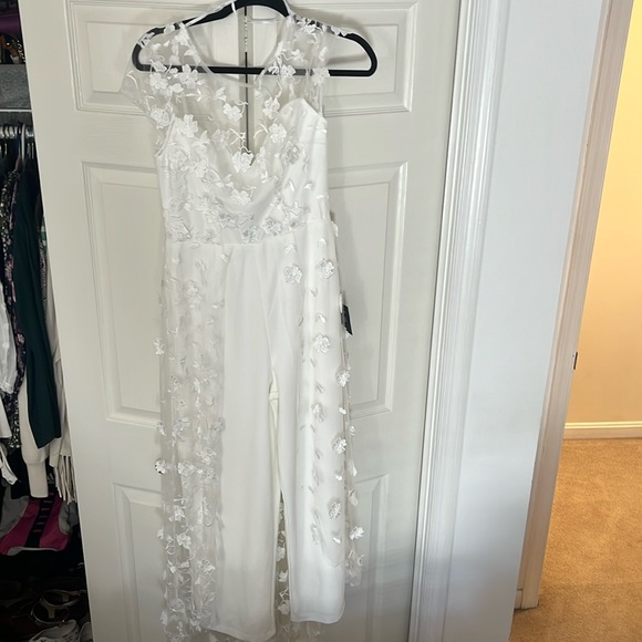 White Bridal Jumpsuit from LuLus - Picture 10 of 10